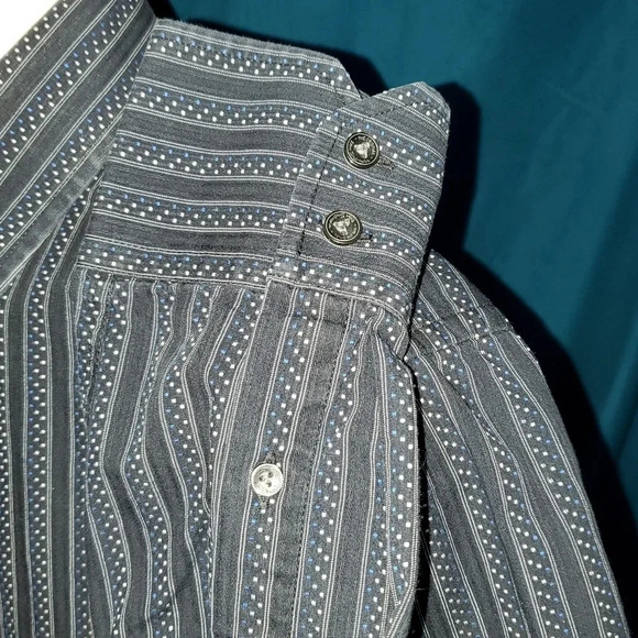 Men’s Ben Sherman 100% Cotton Size L Long Sleeve Casual Button-Down - Picture 4 of 8